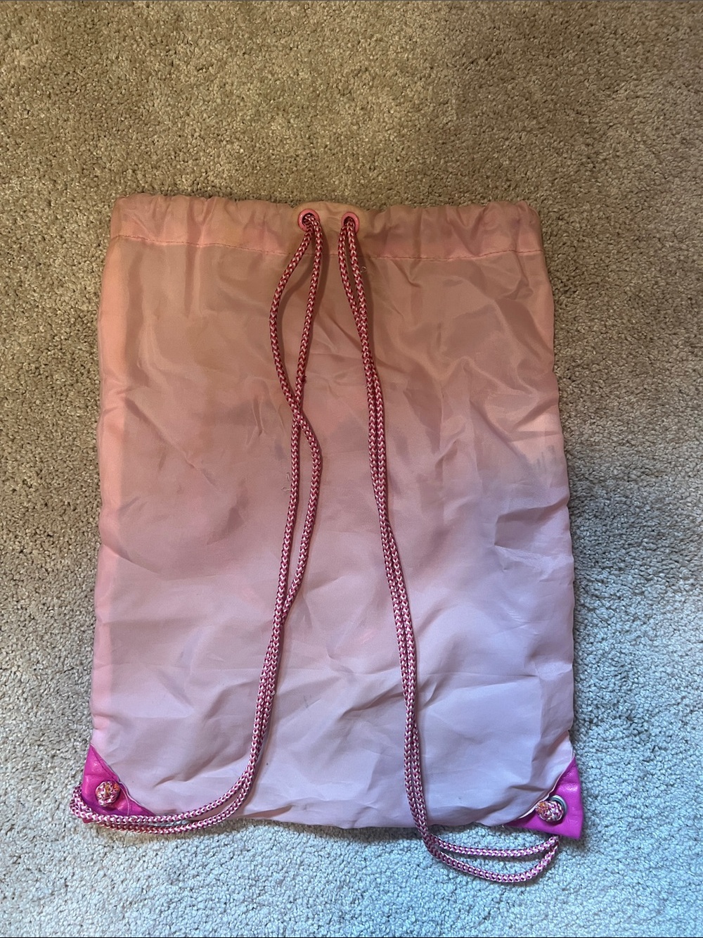 Pink Heart Drawstring Bag - Picture 4 of 7
